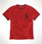 polo t-shirt hommes nouveau rabais support coton mode rouge qag